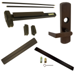 KIT - Less Dogging, SVR (Surface Vertical Rod) Exit Device, 996L-06 Lever Trim, LHR Left Hand Reverse/Reversible Handing, 36in x 84in, Grade 1, 710 Dark Bronze