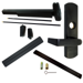 KIT - Less Dogging, SVR (Surface Vertical Rod) Grooved Exit Device, 996L-06 Lever Trim, LHR Left Hand Reverse/Reversible Handing (Snap Ring Tool Required), 48in x 84in, Grade 1, 711/US19 Flat Black