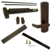 KIT - Less Dogging, SVR (Surface Vertical Rod) Exit Device, 996L-DT-06 Dummy Lever Trim, LHR Left Hand Reverse/Reversible Handing, 36in x 84in, Grade 1, 710 Dark Bronze