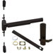 KIT - CD (Cylinder Dogging, Requires 1-1/4in Mortise Cylinder), SVR (Surface Vertical Rod) Smooth Exit Device, 996L-DT-06 Dummy Lever Trim, RHR Right Hand Reverse/Reversible Handing, (Snap Ring Tool Needed), 36in x 84in, Grade 1, 710/313AN Dark Bronze Anodized