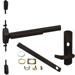KIT - CD (Cylinder Dogging, Requires 1-1/4in Mortise Cylinder), SVR (Surface Vertical Rod) Smooth Exit Device, 996L-NL-06 Nightlatch Lever Trim (Requires Rim Cylinder), LHR Left Hand Reverse/Reversible Handing, (Snap Ring Tool Needed), 36in x 84in, Grade 1, 710/313AN Dark Bronze Anodized