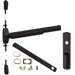 KIT - CD (Cylinder Dogging, Requires 1-1/4in Mortise Cylinder), SVR (Surface Vertical Rod) Smooth Exit Device, 990 Nightlatch Trim (Requires Rim Cylinder), 36in x 84in, Grade 1, 710/313AN Dark Bronze Anodized