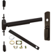 KIT - CD (Cylinder Dogging, Requires 1-1/4in Mortise Cylinder), SVR (Surface Vertical Rod) Smooth Exit Device, 990TP Thumb Piece Trim (Requires Rim Cylinder), 48in x 84in, Grade 1, 710/313AN Dark Bronze Anodized