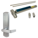 KIT - Fire-Rated (No Dogging), SVR (Surface Vertical Rod) Smooth Exit Device, 996L-DT-06 Dummy Lever Trim, RHR Right Hand Reverse/Reversible Handing, (Snap Ring Tool Needed), 36in x 84in, Grade 1, 626/US26D Satin Chrome