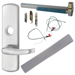 KIT - CVC (Concealed Vertical Cable) Grooved Exit Device, LD (Less Dogging), 996L-17 Lever Trim (Requires Rim Cylinder), RHR Right Hand Reverse/Reversible Handing (Snap Ring Tool Required), 36in x Up to 96in, Grade 1, 626/US26D Satin Chrome