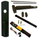 KIT - Alarmed, RX (Request to Exit Switch), SVR (Surface Vertical Rod) Exit Device, 990NL Nightlatch Trim, 36in x 84in, Grade 1, 710/313AN Dark Bronze Anodized