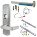 KIT - CVC (Concealed Vertical Cable) Grooved Exit Device, CD (Cylinder Dogging, Requires 1-1/4in Mortise Cylinder), 996L-06 Lever Trim (Requires Rim Cylinder), RHR Right Hand Reverse/Reversible Handing (Snap Ring Tool Required), 36in x Up to 96in, Grade 1, 626/US26D Satin Chrome