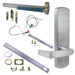 KIT - CVC (Concealed Vertical Cable) Smooth Exit Device, CD (Cylinder Dogging, Requires 1-1/4in Mortise Cylinder), 996L-DT-06 Dummy Lever Trim, LHR Left Hand Reverse/Reversible Handing (Snap Ring Tool Required), 36in x Up to 96in, Grade 1, 626/US26D Satin Chrome