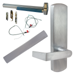 KIT - CVC (Concealed Vertical Cable) Grooved Exit Device, LD (Less Dogging), 996L-DT-06 Dummy Lever Trim, LHR Left Hand Reverse/Reversible Handing (Snap Ring Tool Required), 36in x Up to 96in, Grade 1, 626/US26D Satin Chrome