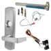 KIT - CVC (Concealed Vertical Cable) Grooved Exit Device, RX (Request to Exit Switch), 996L-NL-06 Nightlatch Lever Trim (Requires Rim Cylinder), RHR Right Hand Reverse/Reversible Handing (Snap Ring Tool Required), 36in x Up to 96in, Hex Dogging, Grade 1, 626/US26D Satin Chrome