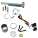 KIT - CVC (Concealed Vertical Cable) Grooved Exit Device, RX (Request to Exit Switch), 110MD-NL-OP Nightlatch Trim (Requires Rim Cylinder), 36in x Up to 96in, Hex Dogging, Grade 1, 626/US26D Satin Chrome