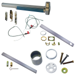 KIT - CVC (Concealed Vertical Cable) Smooth Exit Device, CD (Cylinder Dogging, Requires 1-1/4in Mortise Cylinder), 110MD-NL-OP Nightlatch Trim (Requires Rim Cylinder), 36in x Up to 96in, Grade 1, 626/US26D Satin Chrome