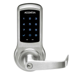 nexTouch Touchscreen Keypad Bored Lock, Accentra Data-on-Card, Augusta Lever, Schlage C Keyway, Grade 1, Weather Resistant, Satin Chrome 626/US26D  ***Yale is Now Accentra***