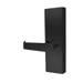 Exit Trim - Passage Lever Escutcheon Trim, Field Reversible, 622/US19 Flat Black Powder Coat (10B not Available, made in 19 Black)