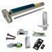 KIT - SVR (Surface Vertical Rod) Smooth Exit Device, 996L-DT-06 Dummy Lever Trim, LHR Left Hand Reverse/Reversible Handing, (Snap Ring Tool Needed), Less Bottom Rods, 36in x 84in, Hex Dogging, Grade 1, 626/US26D Satin Chrome
