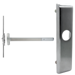 KIT - Narrow Stile CVR Concealed Vertical Rod Exit Device, Escutcheon Nightlatch Trim 718C Less Pull, 36in x 96in, Hex Dogging, Reversible Handing, Includes 4188 and 2130 Strikes, Grade 1, 626/US26D Satin Chrome