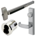 KIT - Fire Rated, 8800 Series Rim Exit Device, Classroom Lever Trim (Key Locks/Unlocks Trim), Escutcheon with L Lever, Keyed Trim, Mortise Cylinder LFIC (Large Format Interchangeable Core Housing Only, Less Core), 36in, Grade 1, LHR Left Hand Reverse, 630/US32D Stainless Steel