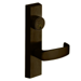KIT - Classroom Exit Trim (Key Locks/Unlocks Exit Trim), Less 41 Mortise Cylinder, Escutcheon with L Lever, RHR Right Hand Reverse, 613E/US10BE Dark Oxidized Bronze, (Works with (12) 8513, 8888, 8813, SP8713, 8713, 8713, NB8713)