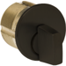 Mortise Cylinder 1-1/8in Thumb-Turn Adams Rite/Yale Cam