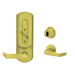 Interconnect Mechanical Lock, CS Series, FSIC (Schlage Full Size IC) Prep, Less Core, 605/US3 Bright Brass