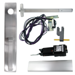 KIT - RX Request to Exit, MEL Motorized Electric Latch Retraction, Fire Rated, Rim Exit Device, Nightlatch Pull Trim 512NL, (Requires 1-1/4 Mortise Cylinder), 36in, 24VDC @ 1 Amp, Grade 1, 626/US26D Satin Chrome