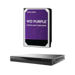 KIT - 4K NVR with PoE, 8 Channel, 2x SATA, 2x 4TB HDD, ONVIF & RTSP, H265+/H.265 Dual-Stream, NDAA, 48VDC, Black
