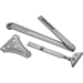 O Standard Arm, 689/EN Sprayed Aluminum