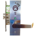 Classroom Security Indicator Mortise Lockset, ANSI Strike, Right Hand Reverse, Steel Escutcheon 8-1/2in H x 2-3/4in W x 7/16in Deep, 630/US32D Stainless Steel