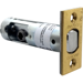 2-3/4in Backset Bolt 1-1/8in Wide Faceplate, Satin Brass 06