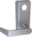 Classroom 06 Lever Trim with Escutcheon Plate (3in x 6-3/8in), LHR Left Hand Reverse/Reversible Handing, 689/SP28 Powder-Coated Aluminum