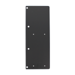 Narrow Top Rail Drop Plate for use with SC70A Series Closer, 622/SPBLK Painted Black