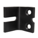 Soffit Shoe Support for SC70 Series Door Closer, 622/SPBLK Painted Black