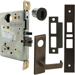 KIT - 06N Entry/Office Mortise Lock with Deadbolt, Small Format IC (SFIC), Less Core, 613/US10B Oil Rubbed Bronze