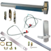 KIT - CVC (Concealed Vertical Cable) Smooth Exit Device, CD (Cylinder Dogging, Requires 1-1/4in Mortise Cylinder), 996L-DT-06 Dummy Lever Trim, LHR Left Hand Reverse/Reversible Handing (Snap Ring Tool Required), 48in x Up to 96in, Grade 1, 626/US26D Satin Chrome