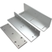 Z Bracket for 1576, (Includes 1576-MP - Lock Body Mounting Plate), 628/US28 Satin Aluminum