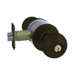 Entry Ball Knob, Schlage C Keyway, 2-3/4in Backset, Grade 2, 613E/US10BE Dark Oxidized Satin Bronze