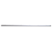 Weatherstrip - 48in, Neoprene Insert, 628/CLR Clear Anodized