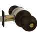 Privacy Ball Knob, 2-3/4in Backset, Grade 2, 613E/US10BE Dark Oxidized Satin Bronze