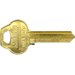 Key Blanks 59A2 Keyway 6-Pin, Nickel Silver, Original of Ilco A1001FH CO92