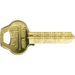 Key Blanks 59AD Keyway 6-Pin, Nickel Silver, Original of Ilco A1001GRM