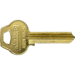 Key Blanks 59C1 Keyway 6-Pin, Nickel Silver, Original of Ilco A1001C1 CO98