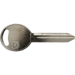 Y159 P1795 Chrysler Key Blank Nickel Plated