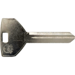 Y154 P1789 Chrysler Key Blank Nickel Plated