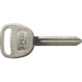 B102 P1113 GM Key Blank Nickel Plated
