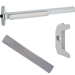 KIT - Less Dogging, Narrow Stile Rim Exit Device, 386NL Nightlatch Trim, LHR Left Hand Reverse, 48in, Grade 1, 626/US26D Satin Chrome