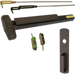 KIT - CVR (Concealed Vertical Rod) Grooved Exit Device, 990 Nightlatch Trim (Requires Rim Cylinder), 36in x Adjustable (Heights Up to 120in), Grade 1, 710/313AN Dark Bronze Anodized