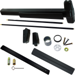 KIT - Less Dogging, SVR (Surface Vertical Rod) Exit Device, 110MD-NL-OP Nightlatch Trim, 36in x 84in, Grade 1, 711 Black