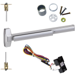 KIT - CVR (Concealed Vertical Rods) Exit Device, RX (Request to Exit Switch), 110MD-NL Night Latch Cylinder Assembly, 48in x Up to 96in, Hex Dogging, Grade 1, 626/US26D Satin Chrome