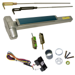 KIT - CVR (Concealed Vertical Rod) Smooth Exit Device, RX (Request to Exit Switch), 110MD-NL-OP Nightlatch Trim (Requires Rim Cylinder), 48in x Up to 96in, Hex Dogging, Grade 1, 626/US26D Satin Chrome