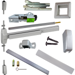 KIT - LD (Less Dogging), SVR (Surface Vertical Rod) Smooth Exit Device Only, No Trim, Less Bottom Rods, 48in x 84in, Grade 1, 630/US32D Stainless Steel